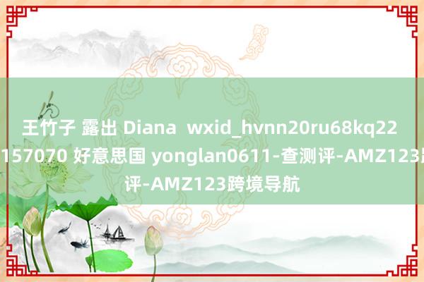 王竹子 露出 Diana  wxid_hvnn20ru68kq22    aas15157070 好意思国 yonglan0611-查测评-AMZ123跨境导航