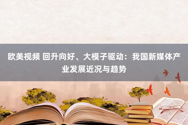 欧美视频 回升向好、大模子驱动：我国新媒体产业发展近况与趋势